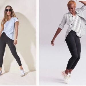 CAbi  3/4 Length Black Women's Leggings